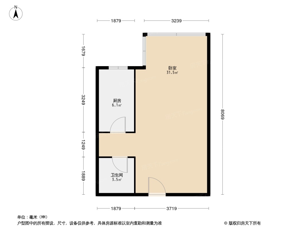 西财骏苑户型图