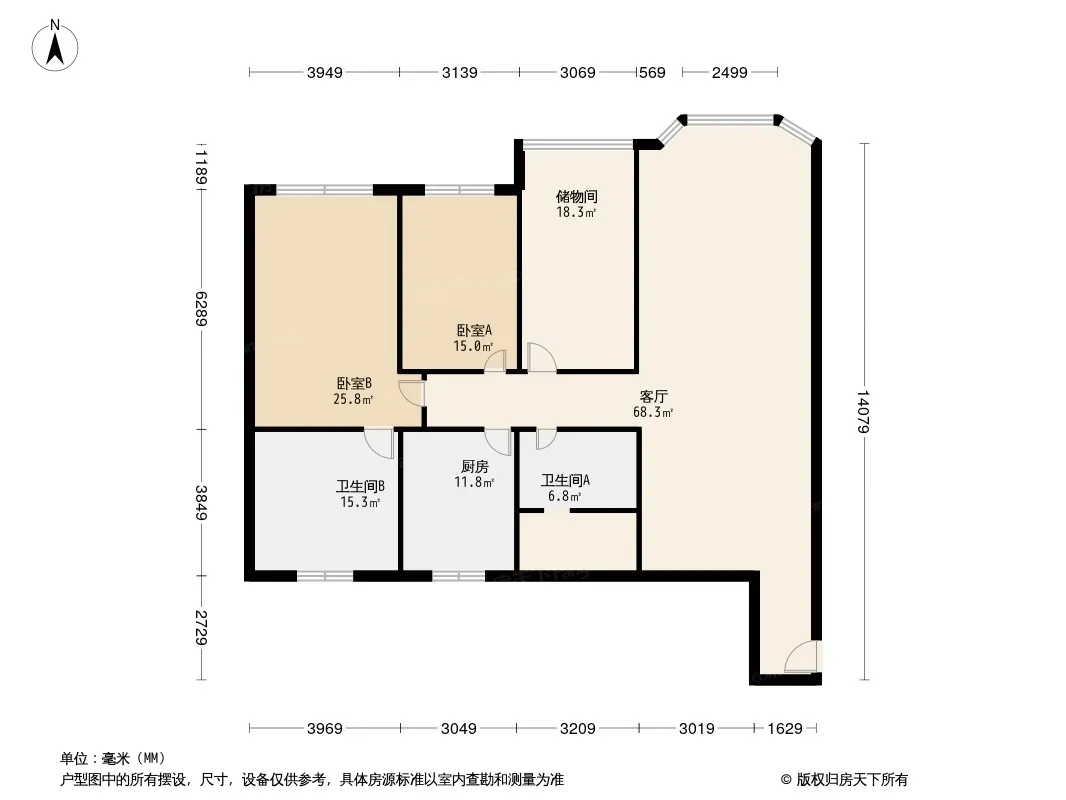 紫薇苑户型图