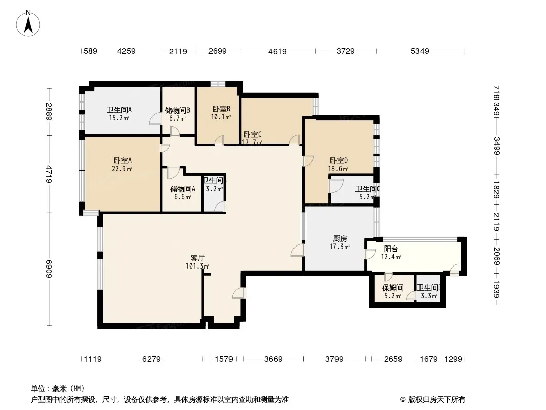 朗基望今缘户型图