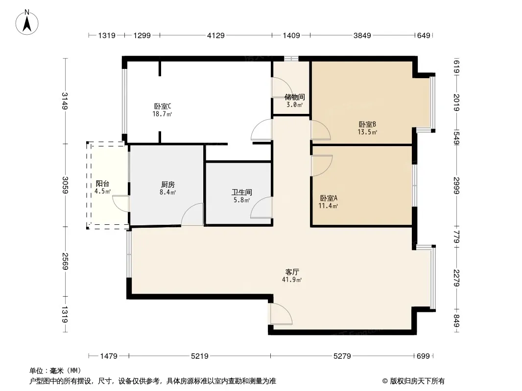 东顺小区户型图