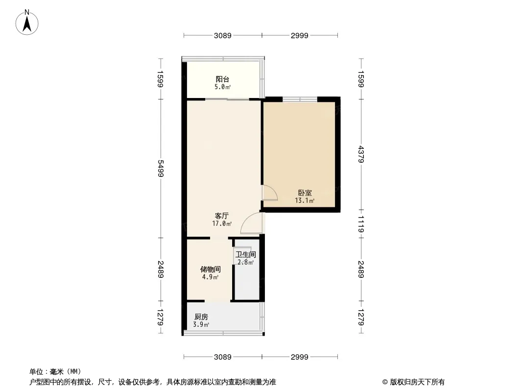抚琴西路46号院户型图