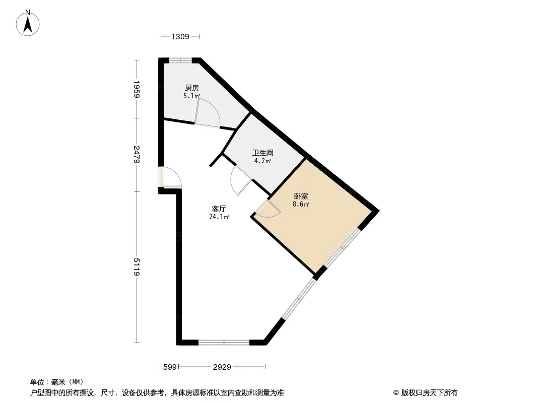望江东竹苑户型图