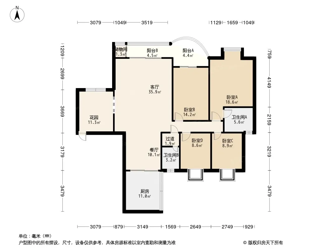 慕和南道户型图