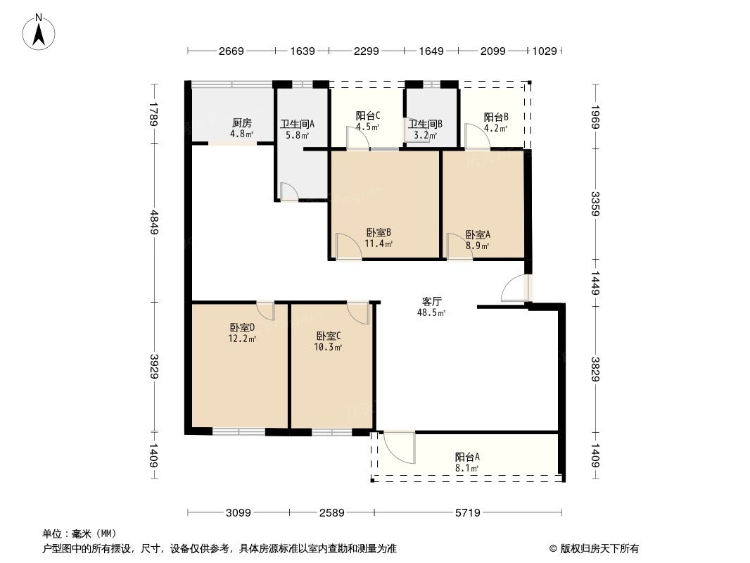 锦程园户型图