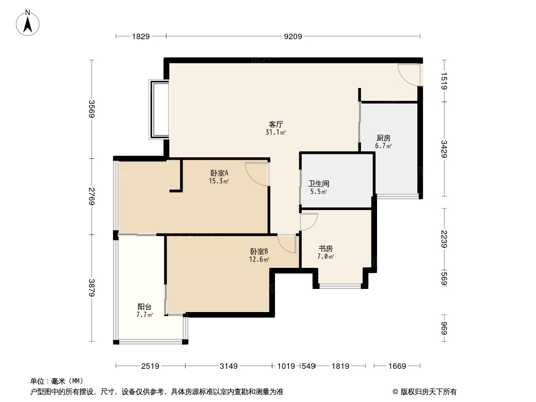 观澜东山户型图