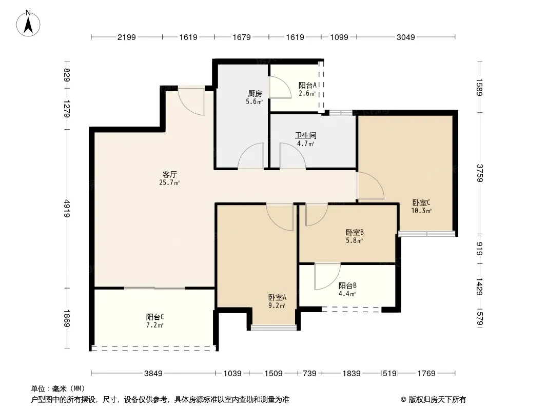 交大香悦户型图