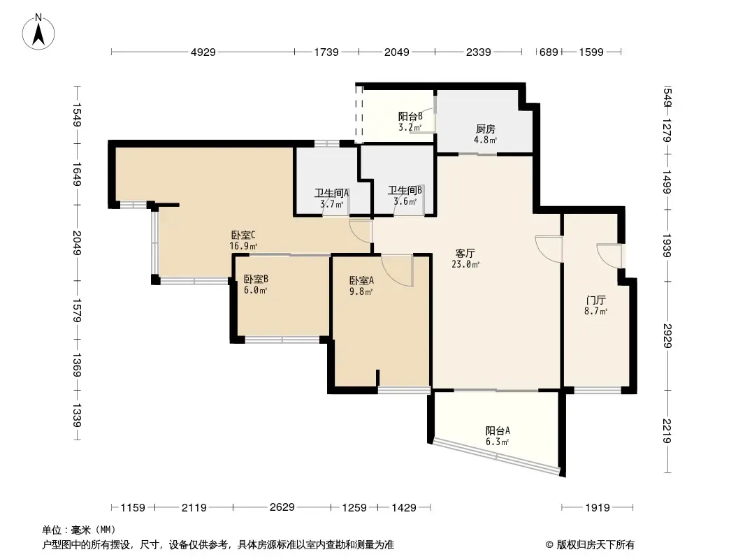 华侨凤凰国际城户型图