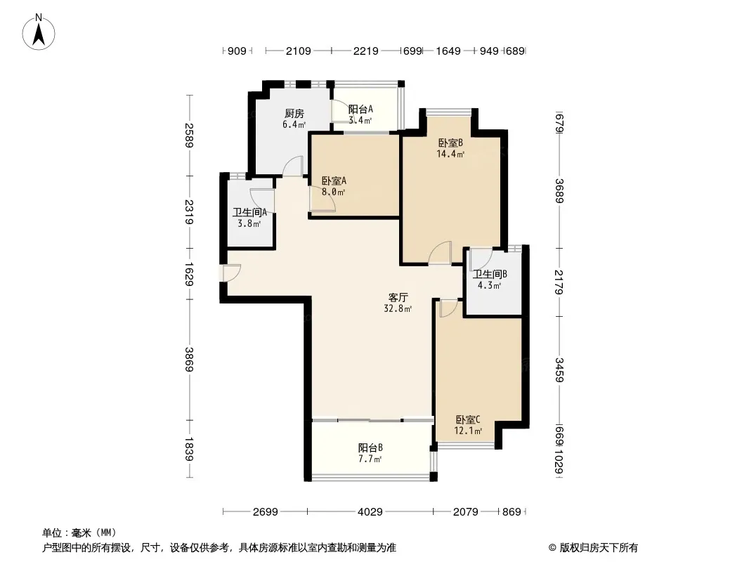 富诗特户型图