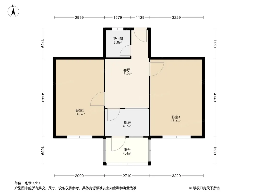 广福桥街30号院户型图