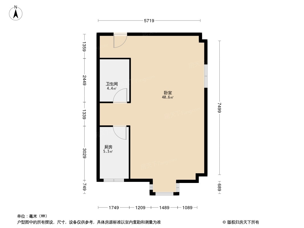 东景丽苑户型图