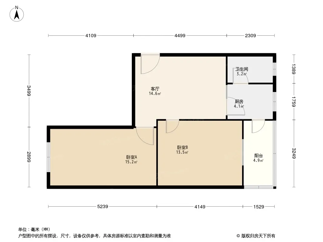 银通苑户型图