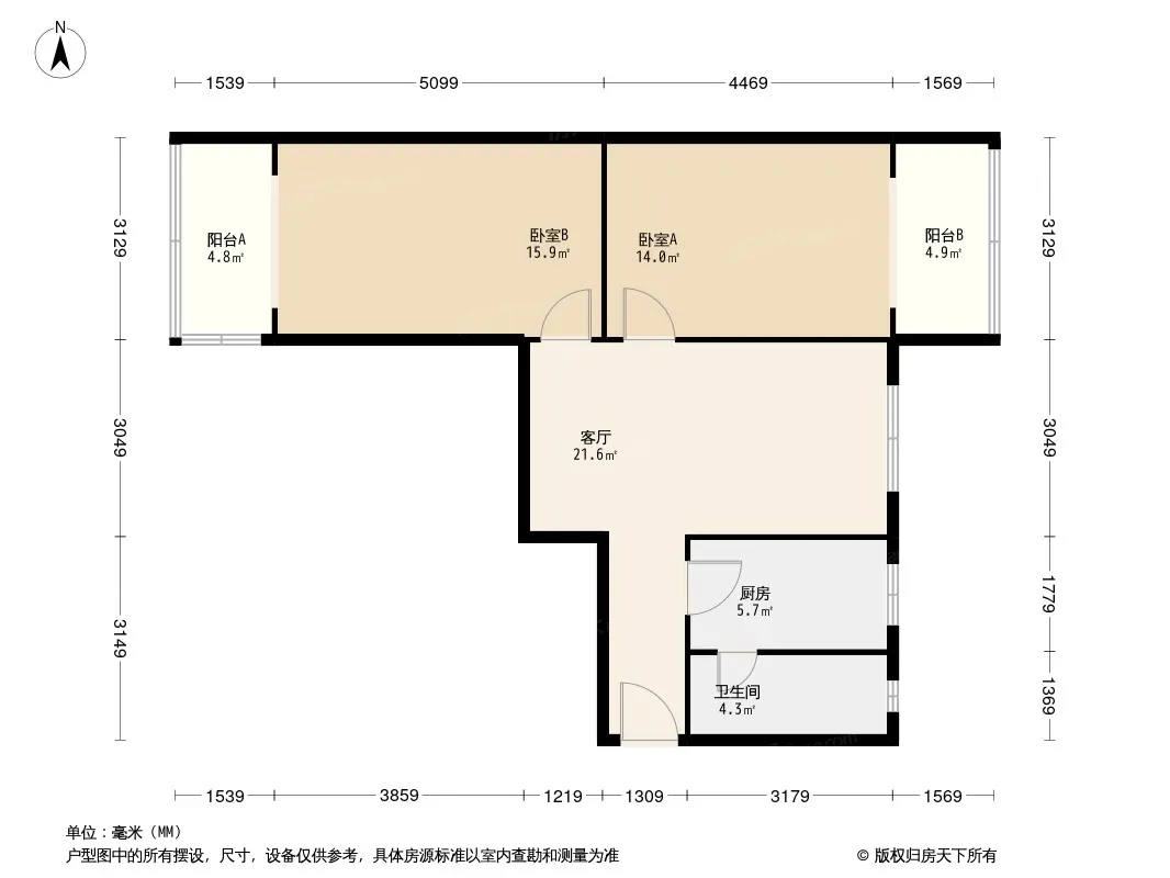 营和街17号院户型图