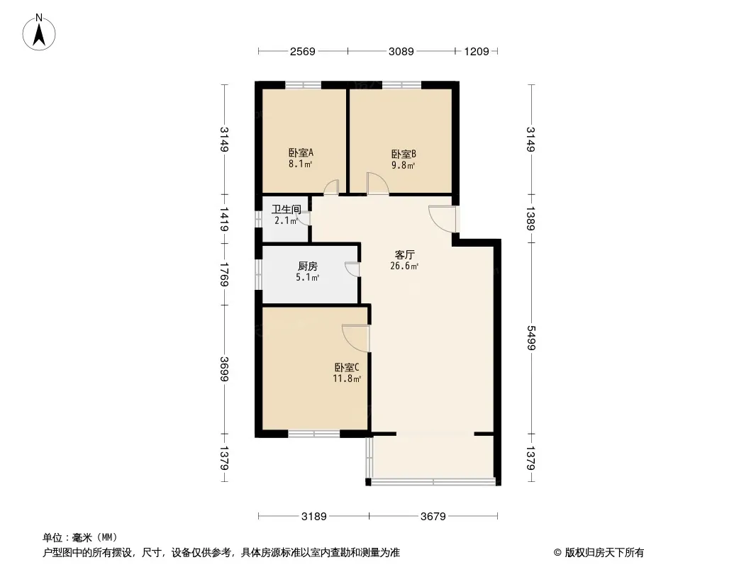 东光街11号院户型图