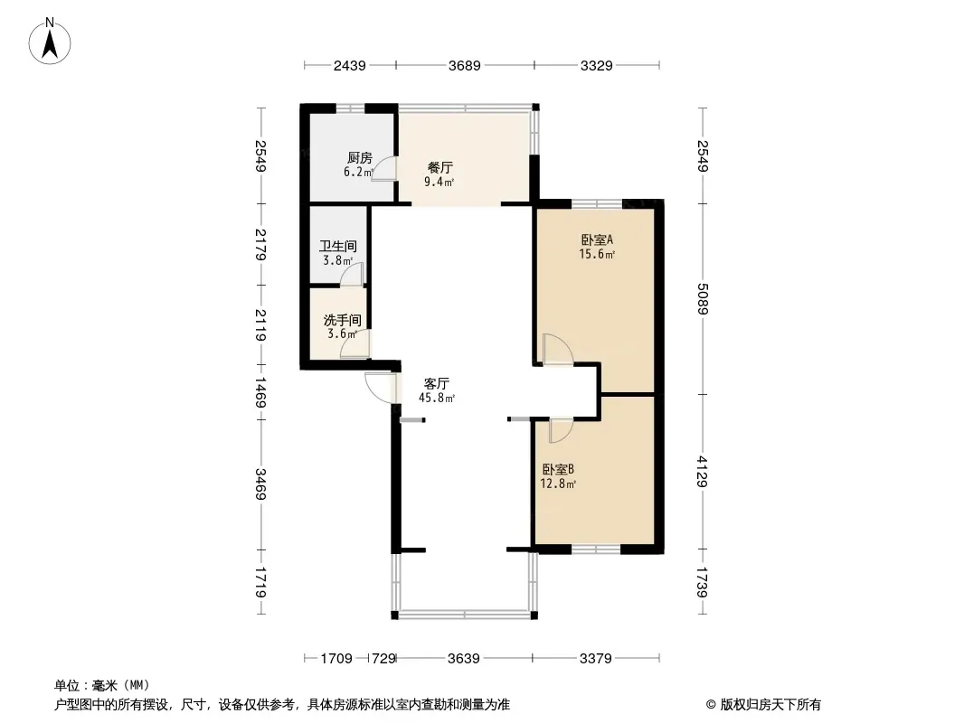 高攀路17号院户型图
