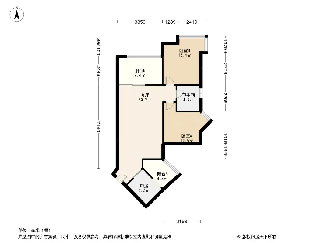 两河锦地户型图