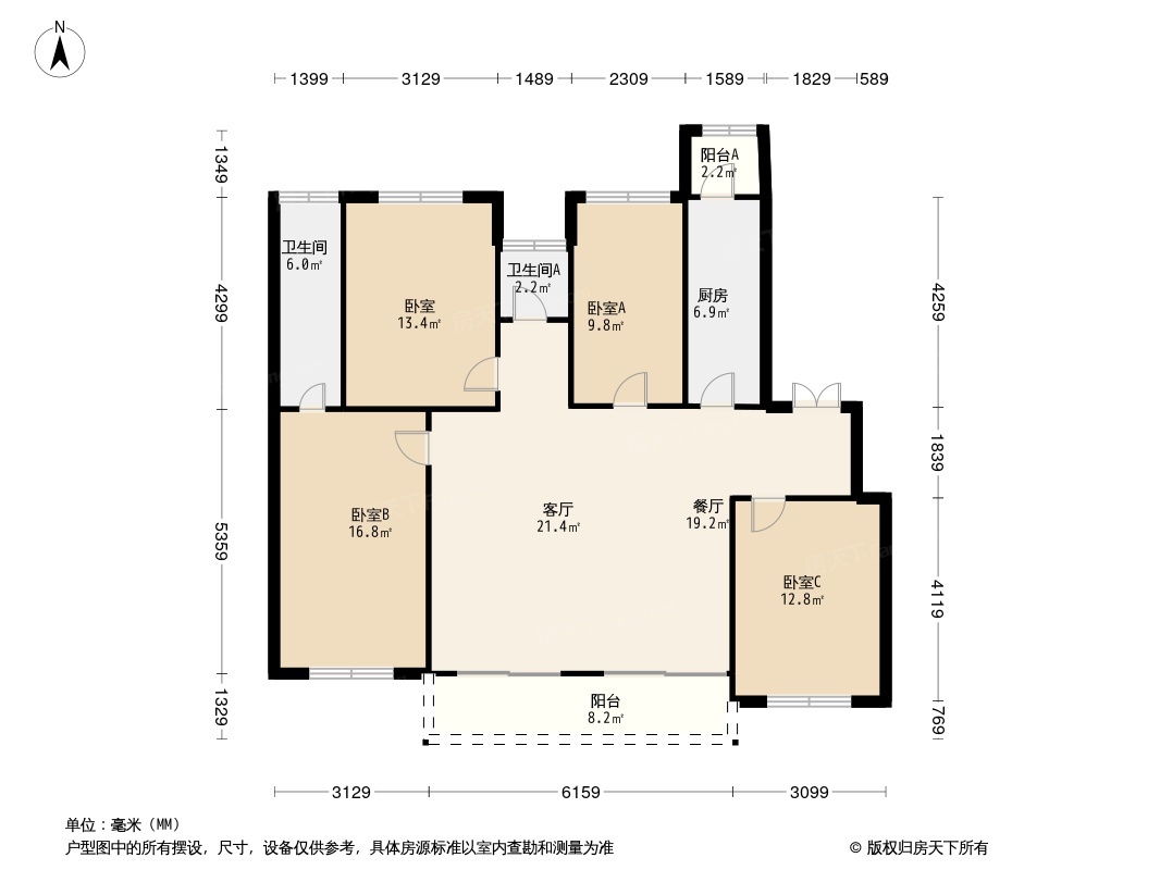 中瑞恒泰·东湖户型图