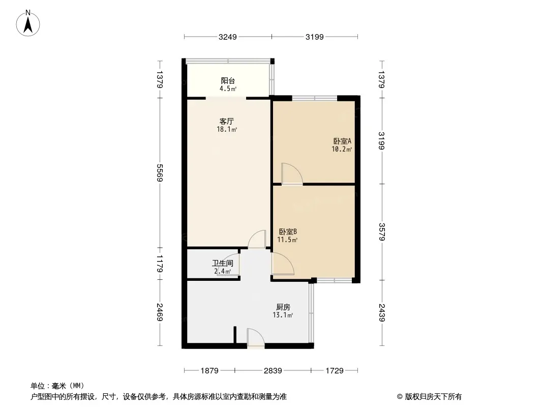 灯笼街140号院户型图