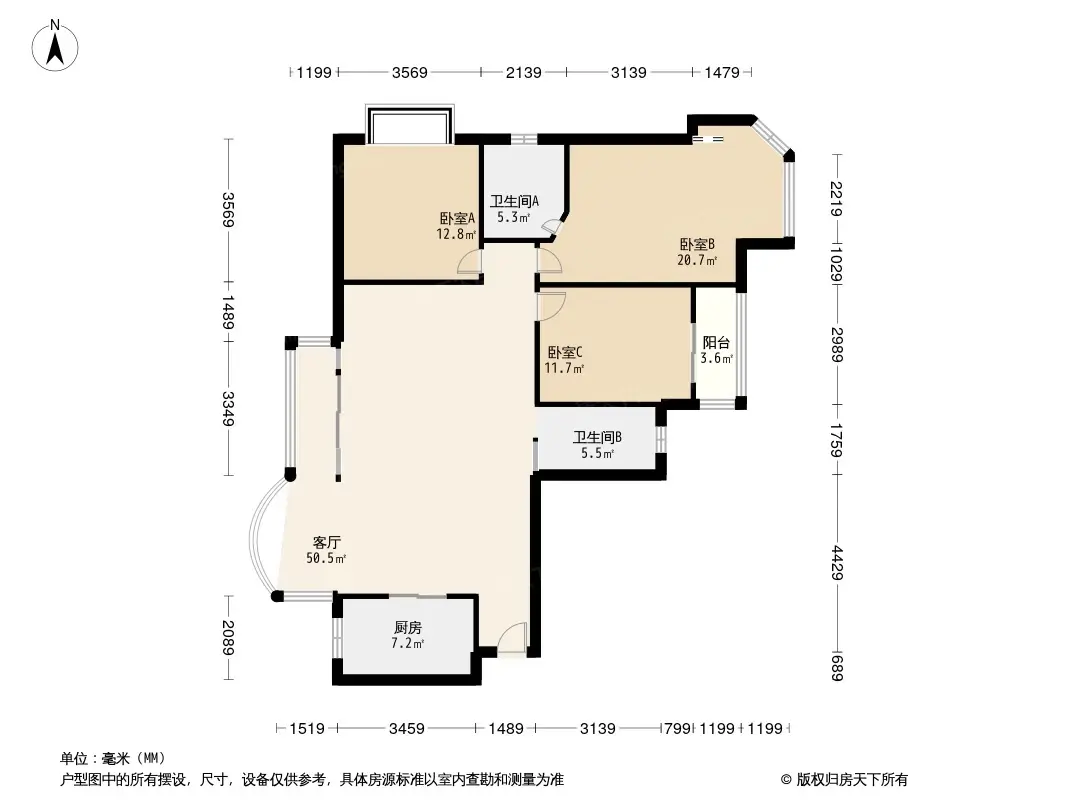 云翔远景户型图