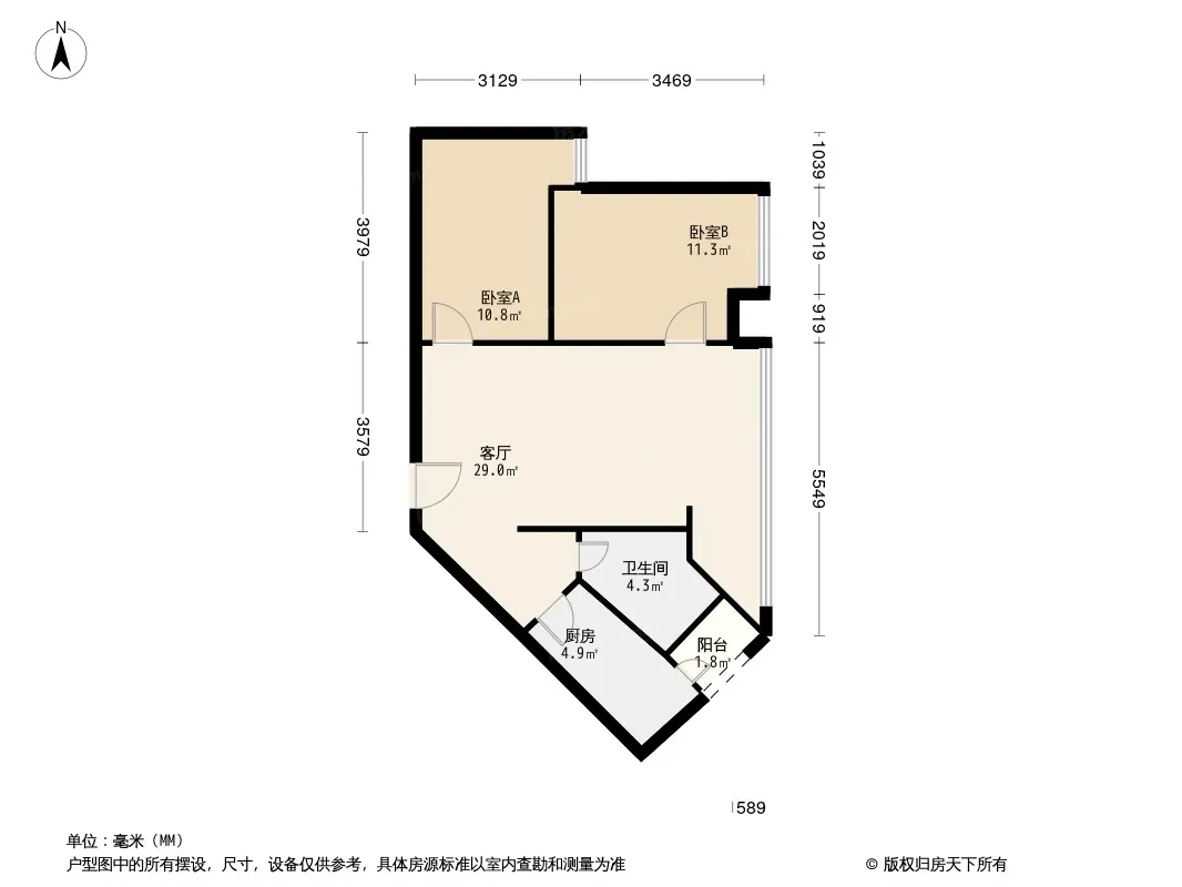 蜀镇锦云阁户型图