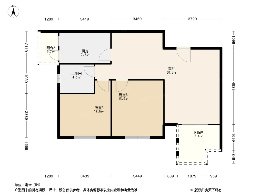 山南家园户型图