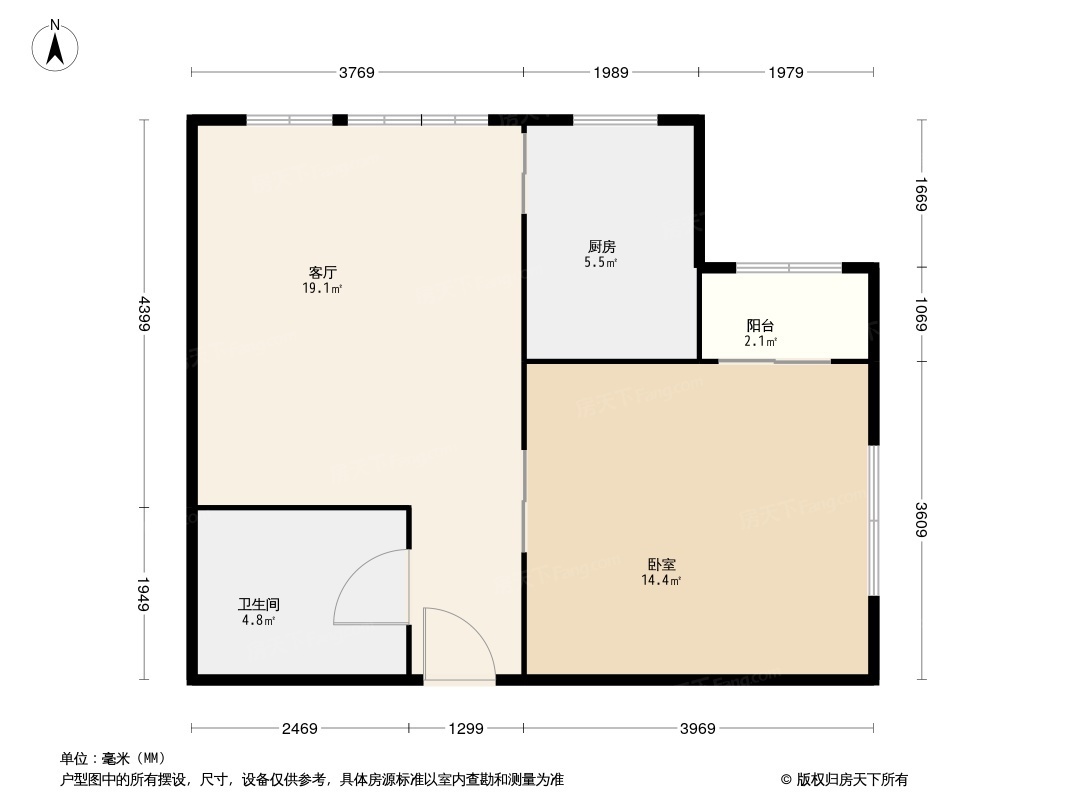 花好月圆户型图