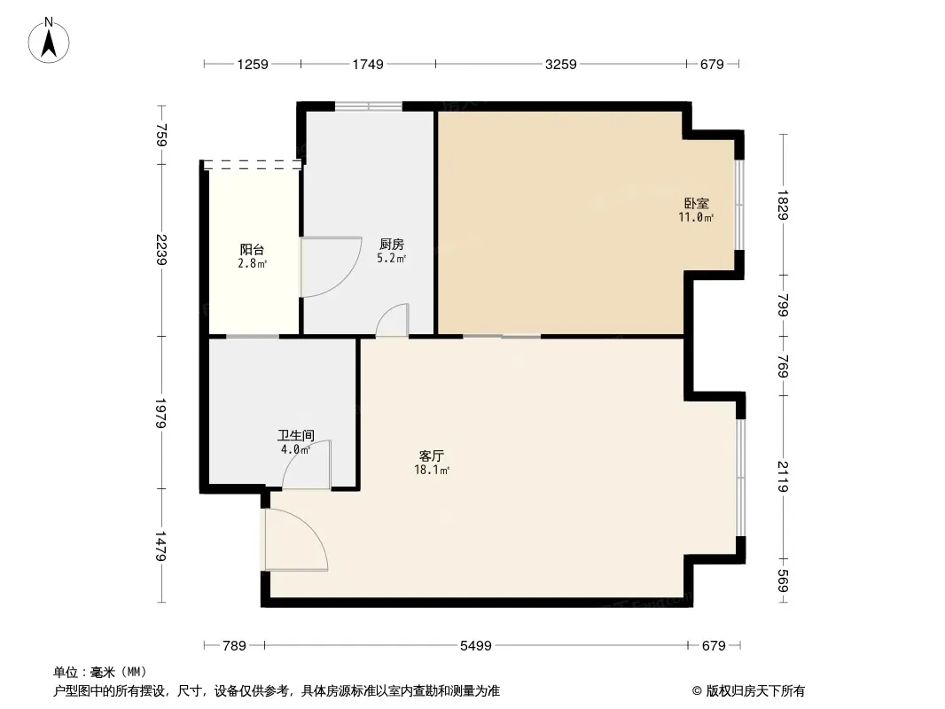 怡泰花园户型图