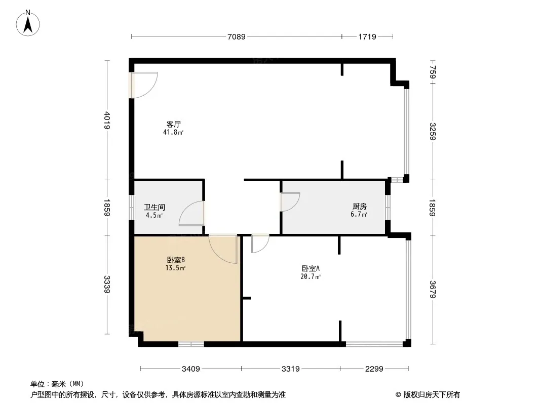 清阁苑户型图