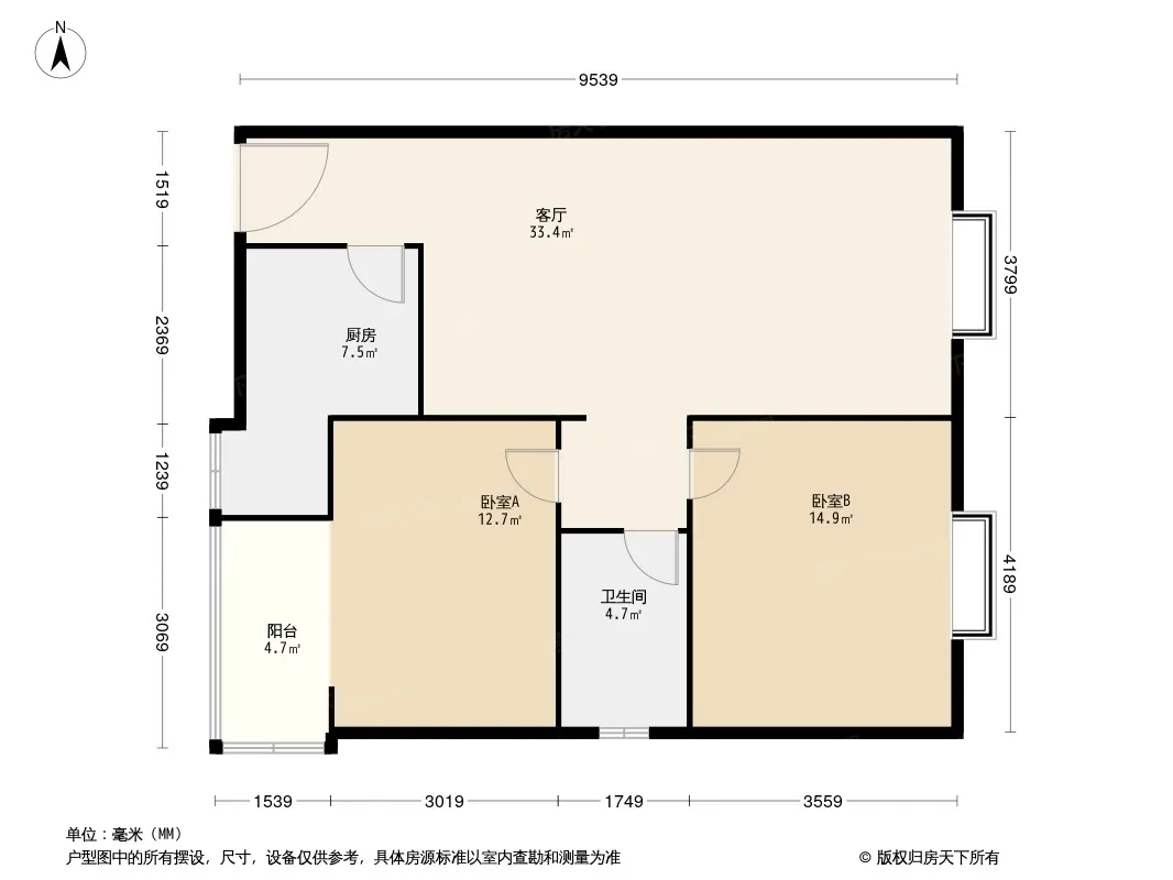 清风晓筑户型图