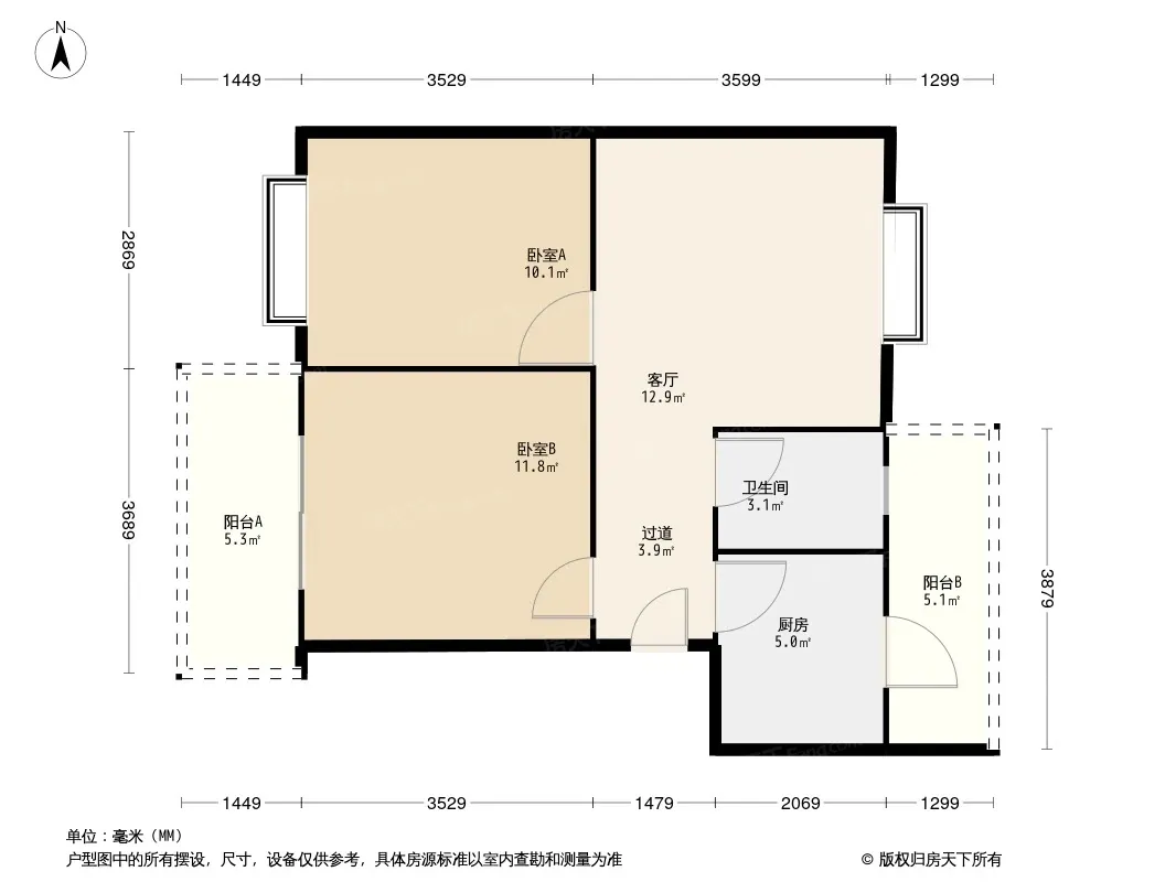 水井仁家户型图