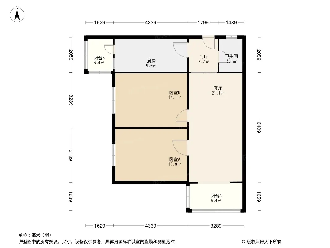 育苗路8号院户型图