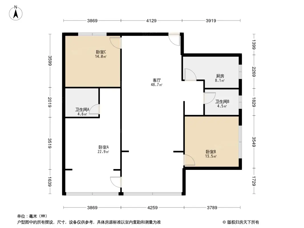 文华路新13号院户型图