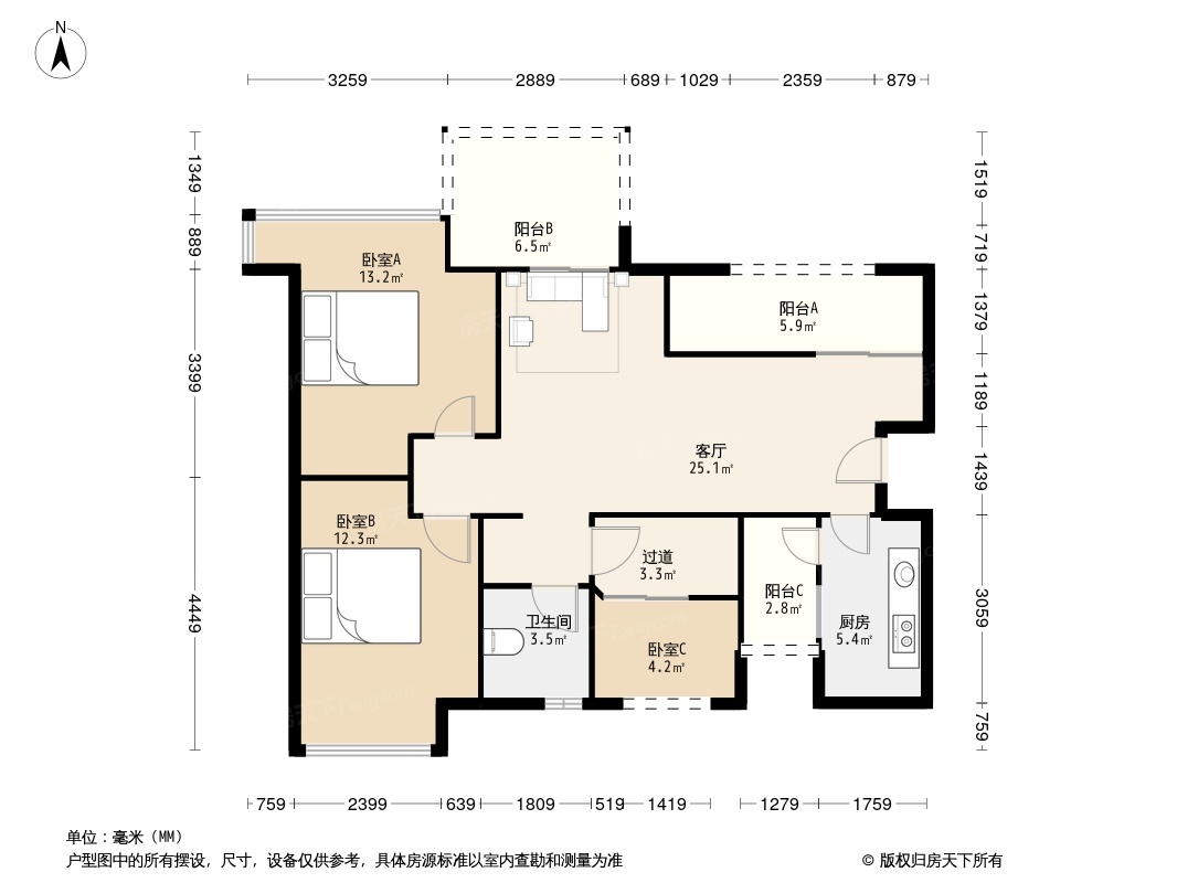 源上湾国际社区户型图