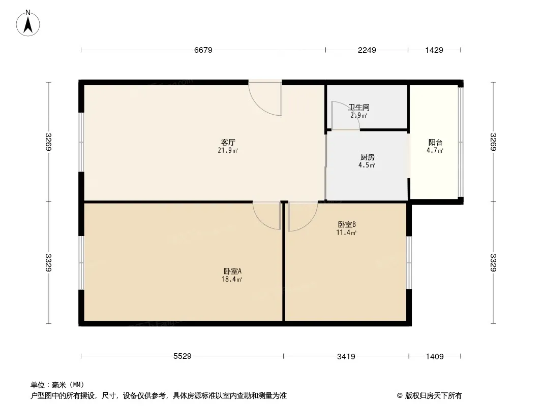 青石桥南街38号院户型图