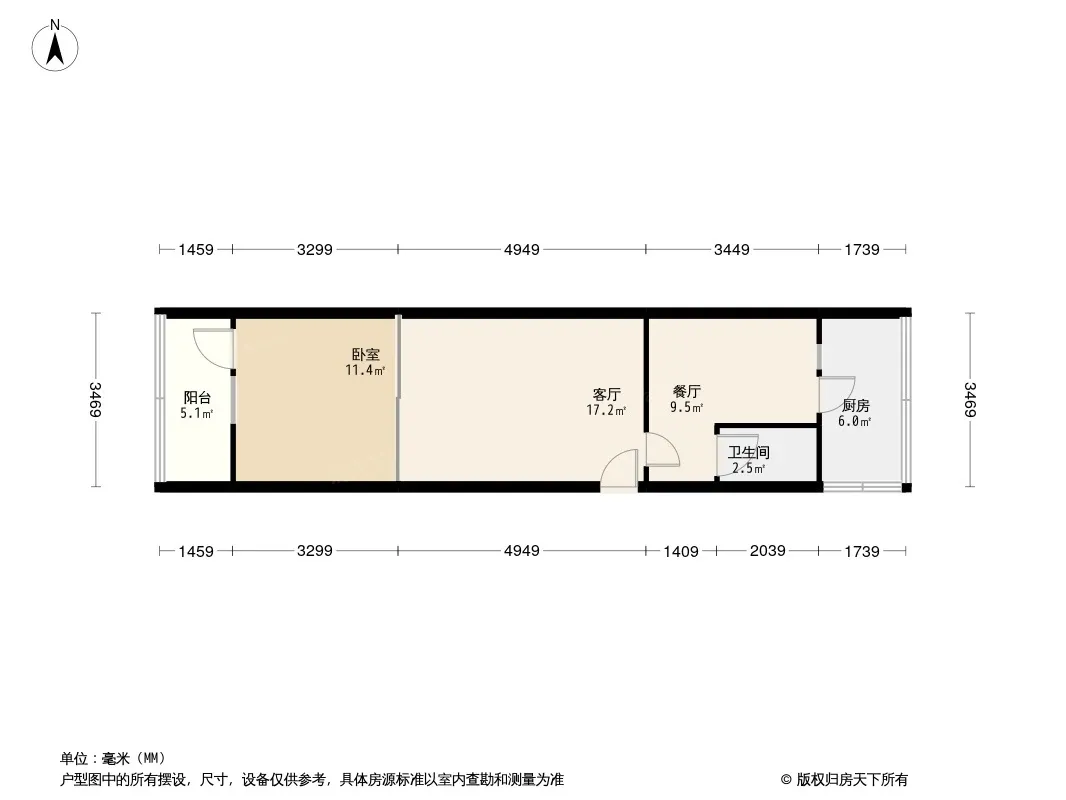 玉双路27号院户型图