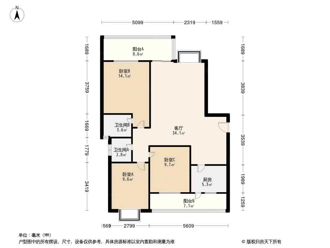 格林大道户型图