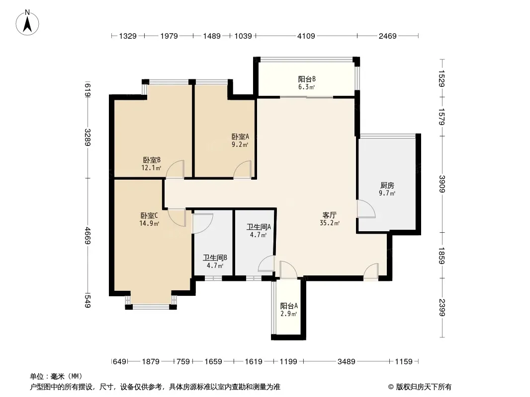 津尚都户型图