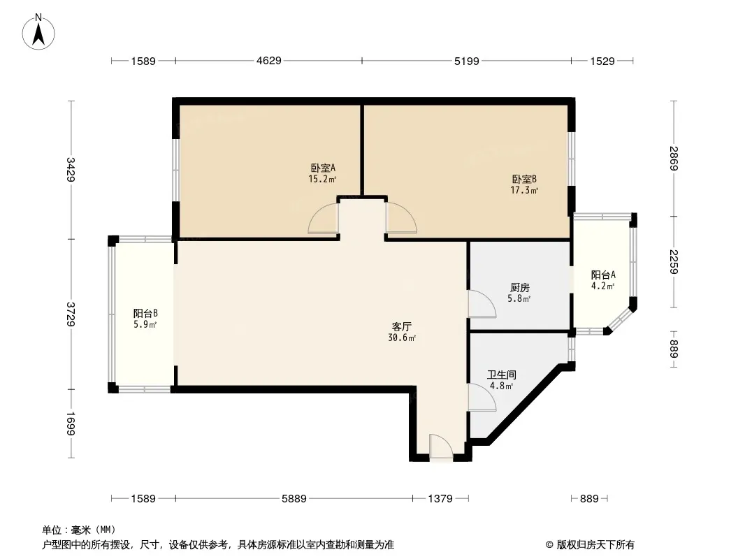 水电五局红缨小区户型图