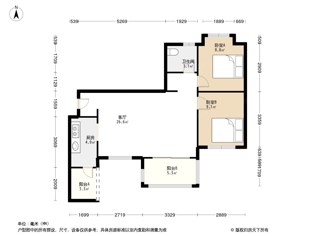 蒂梵尼TOWN户型图