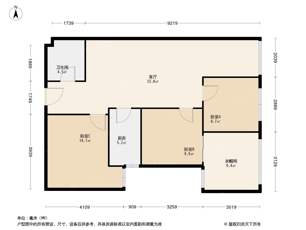 成南领寓户型图