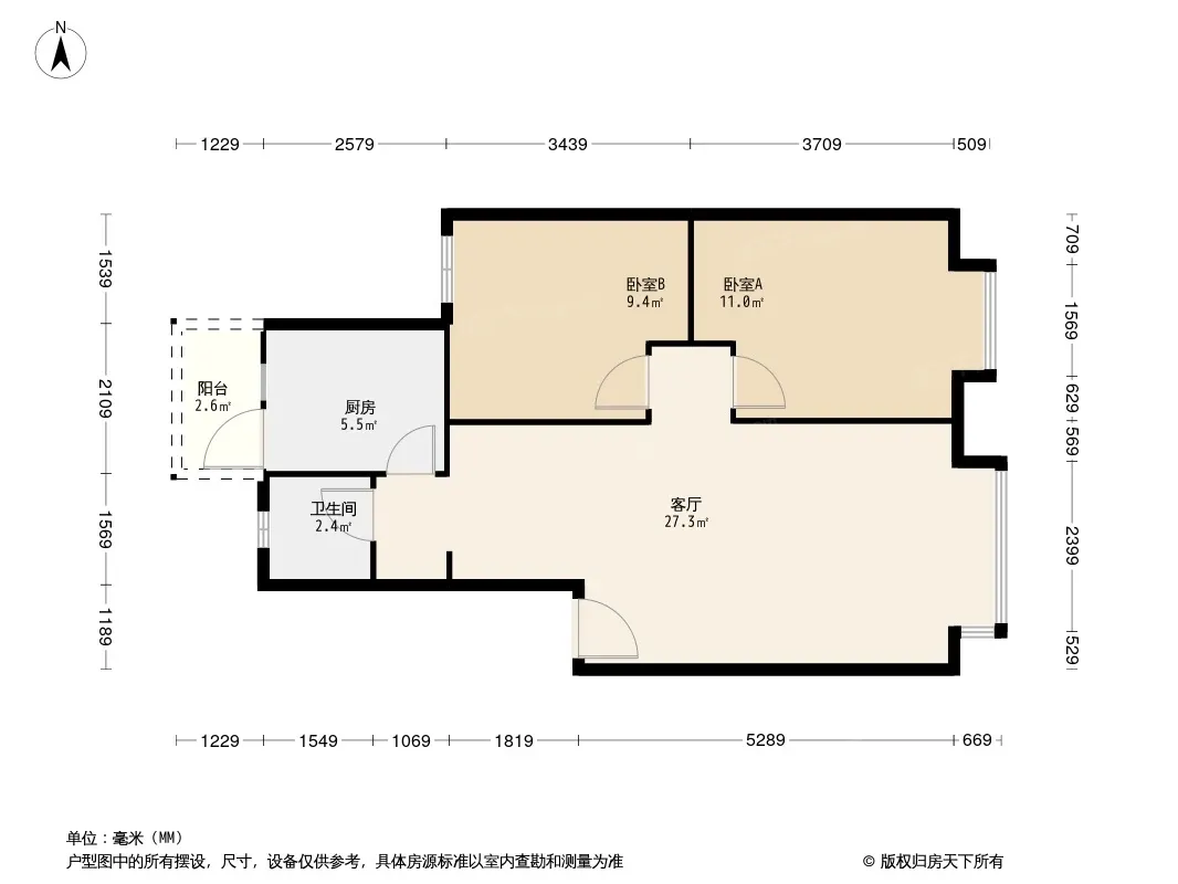 丰庭苑户型图