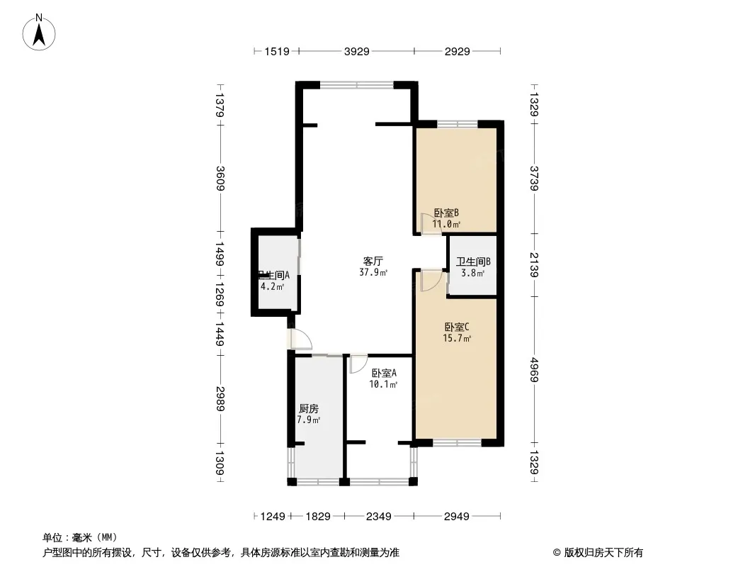 百花邨户型图