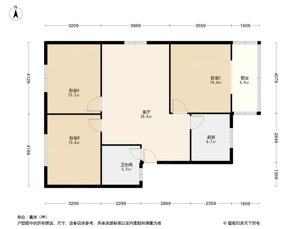 龙泉永苑户型图