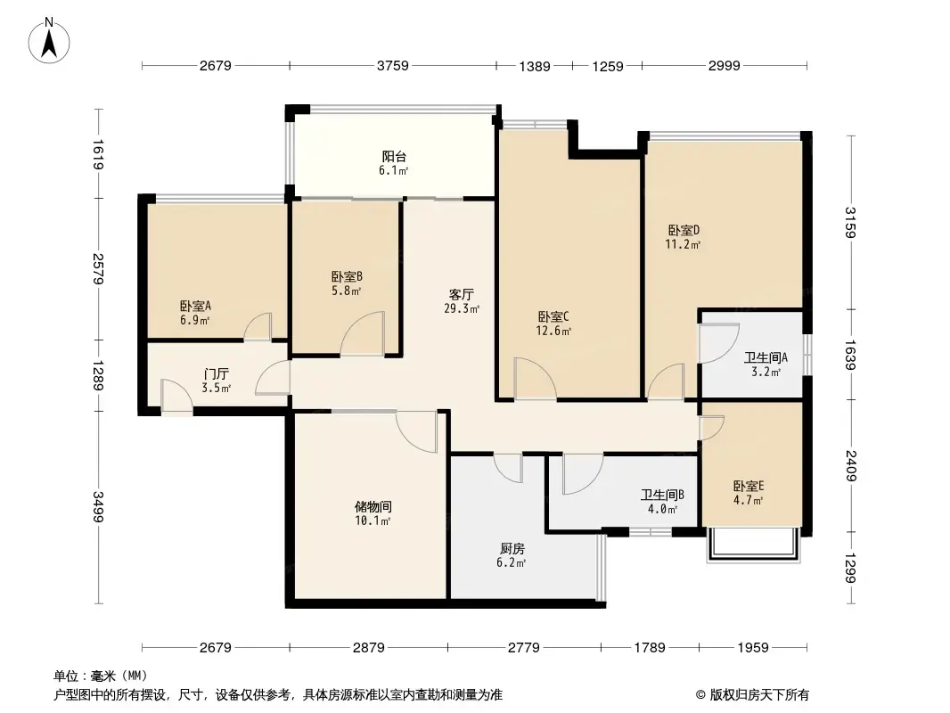 锐力领峰户型图