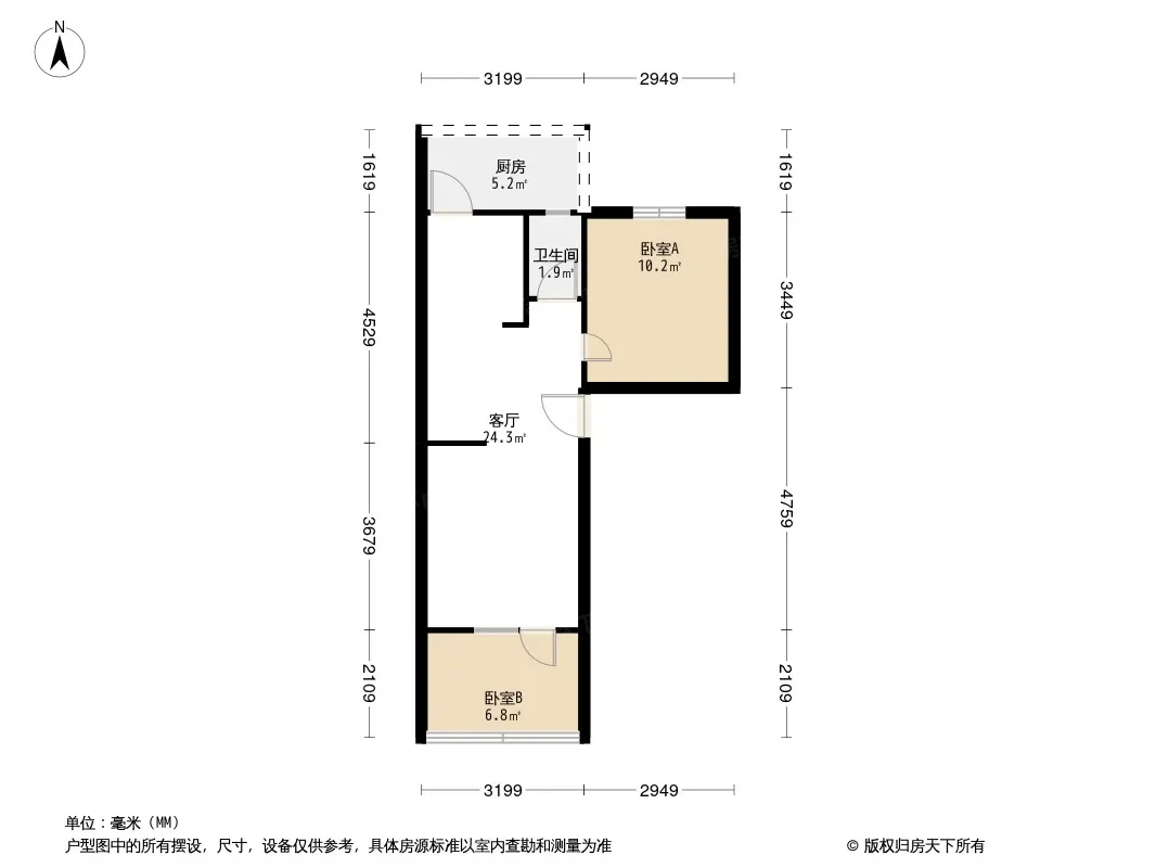 玉林街4号院户型图