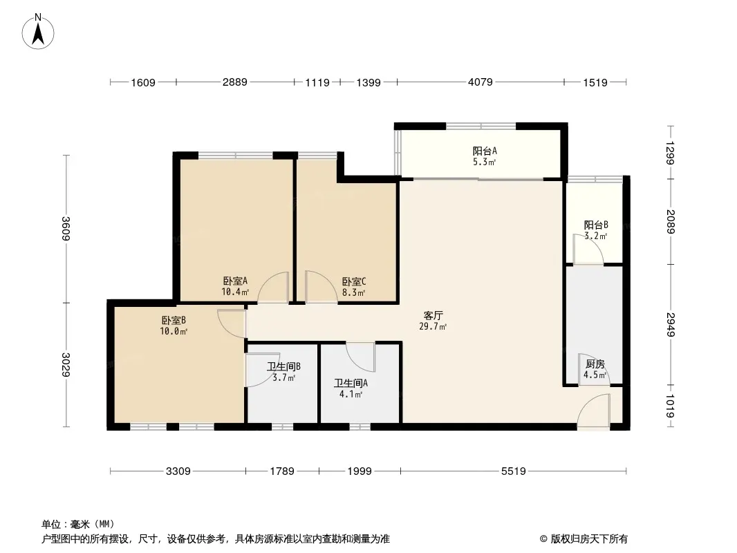 西西里一期户型图