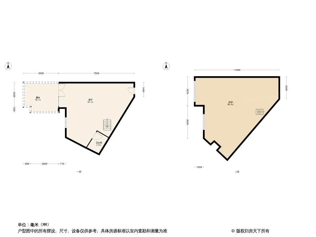 蓝光四叶城户型图