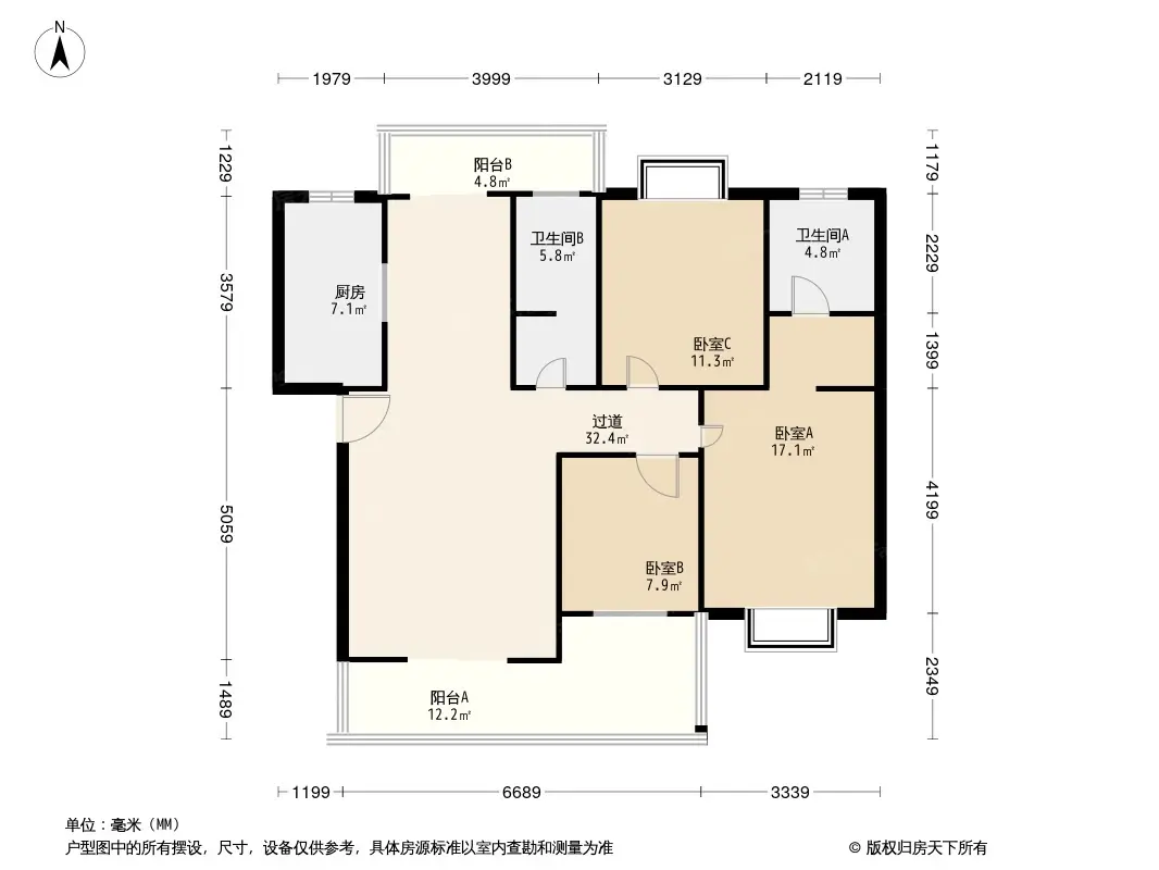 航利星海湾三期北区户型图