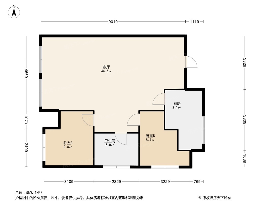 枫尚领域户型图