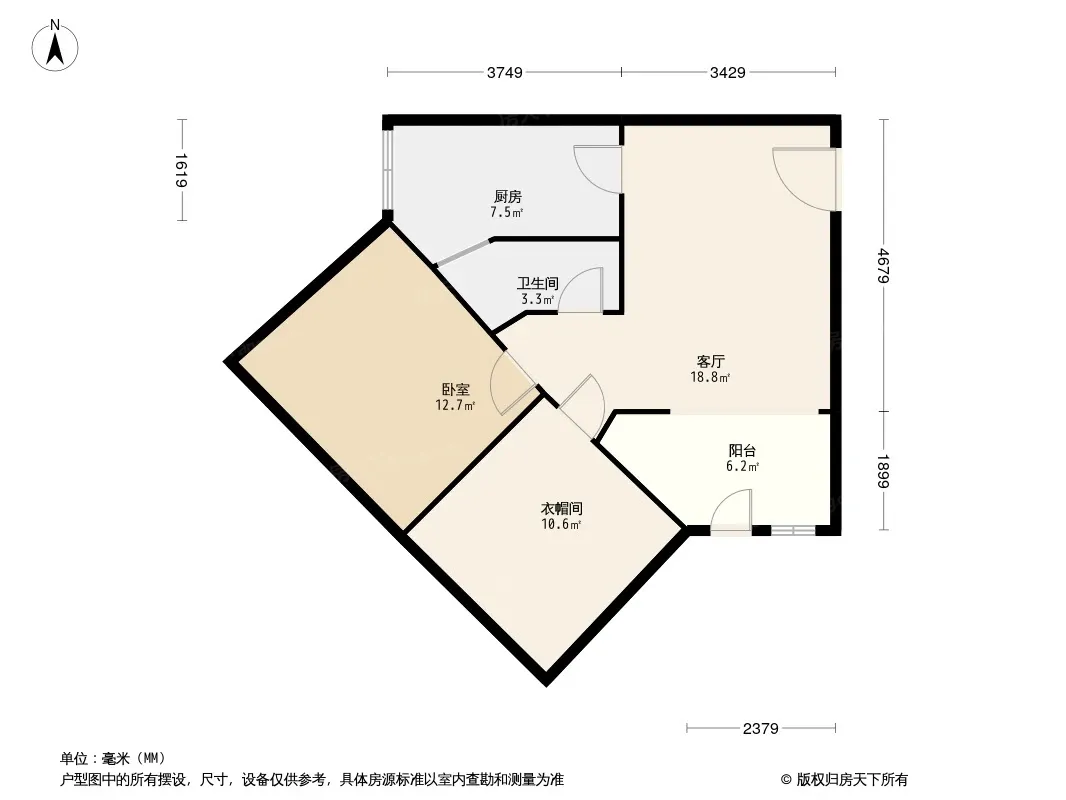 百花东街社区户型图