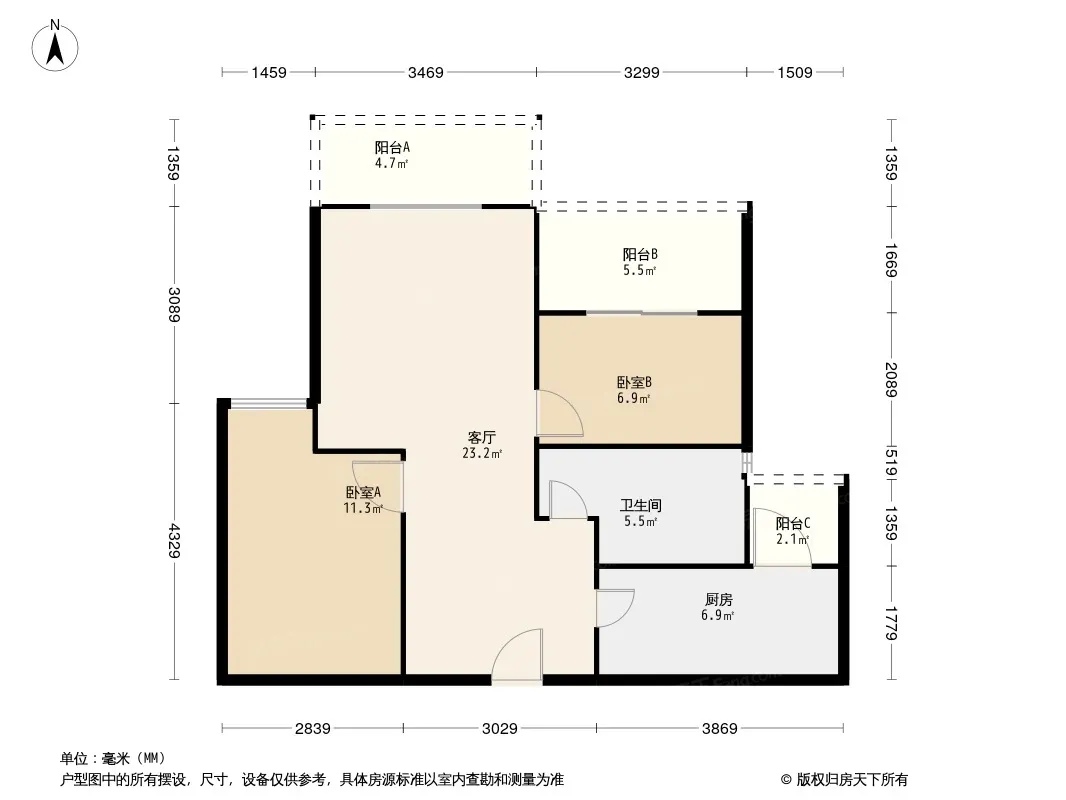 上水花苑户型图